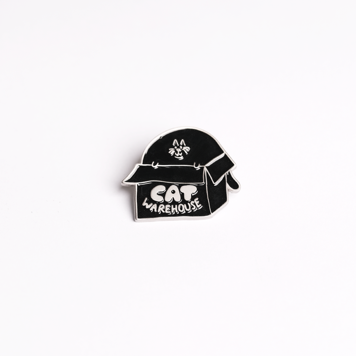 Cat Warehouse Pin