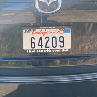 My Other Ride License Plate Frame