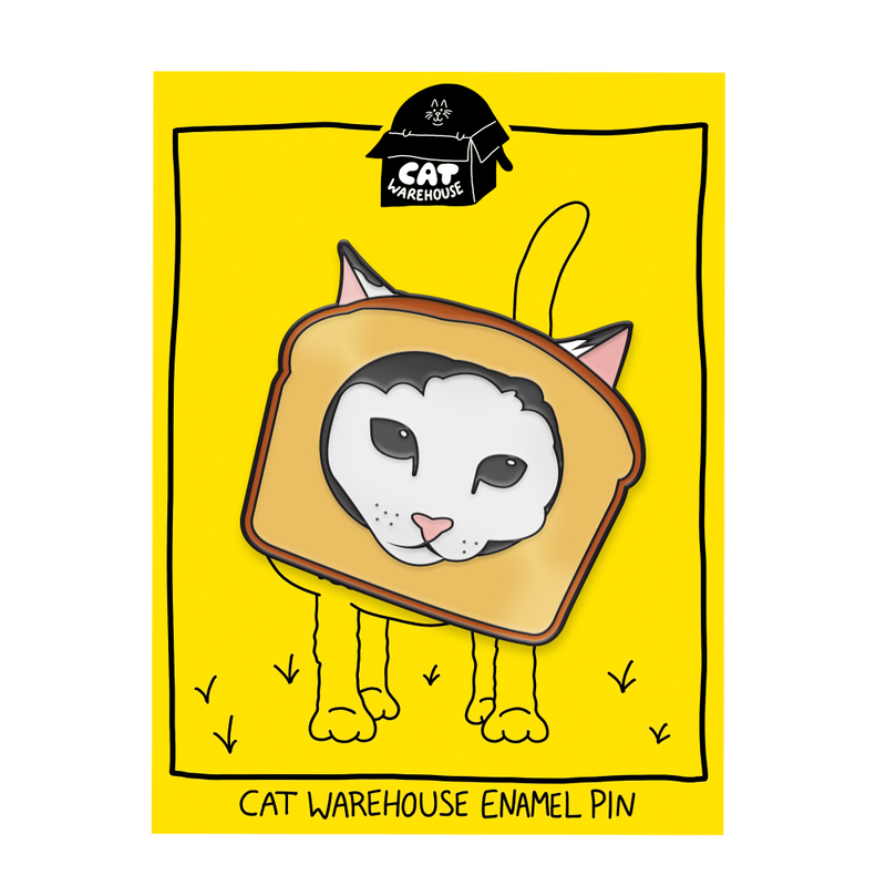 Bread Cat Pin